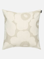 Marimekko Cream Unikko Jaqcuard Cushion  Cover - Image 1 of 1