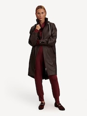 Varley Brown Kirsten Rain Coat - Image 4 of 5