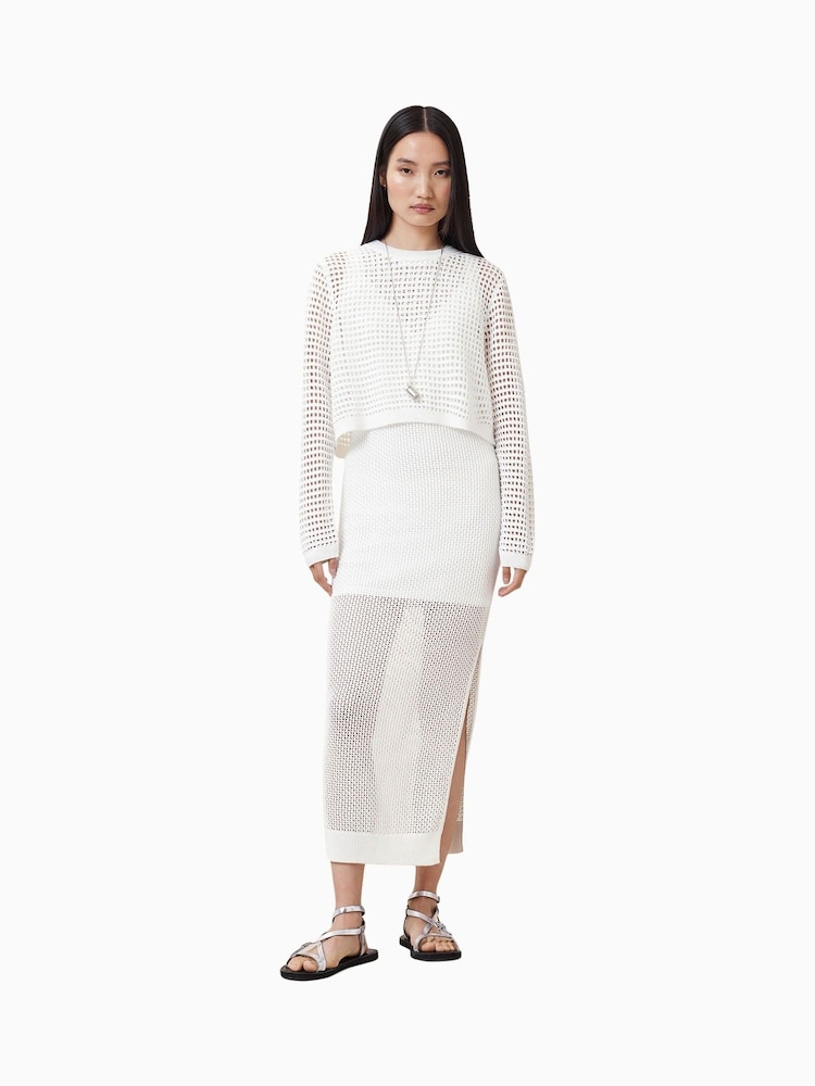 AllSaints White Miro Dress - Image 1 of 11