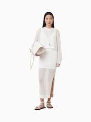 AllSaints White Miro Dress - Image 4 of 11