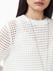 AllSaints White Miro Dress - Image 6 of 11