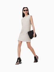 AllSaints Natural Nessa Lea Dress - Image 4 of 9