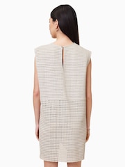 AllSaints Natural Nessa Lea Dress - Image 7 of 9