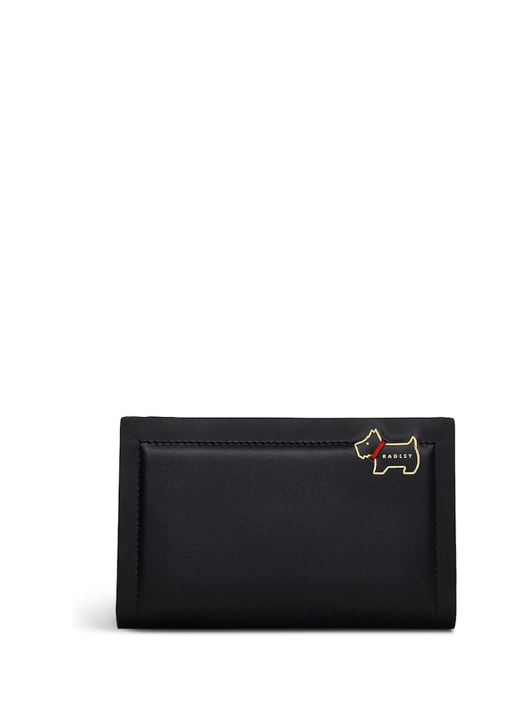 Radley Heritage Lane Medium Bifold Black Purse - Image 1 of 2