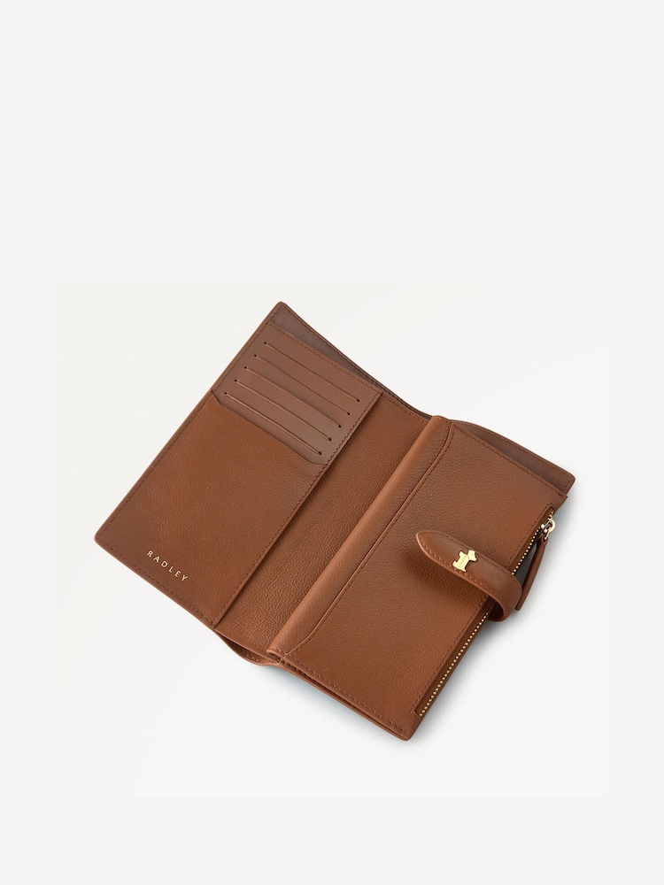Radley Large Willis Street Bifold Matinee Brown Purse - Image 3 of 3