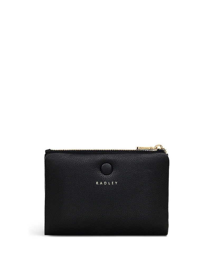 Radley Medium Mallow Street Bifold Black Purse - Image 1 of 2 Radley Medium Mallow Street Bifold Black Purse - Image 1 of 2
