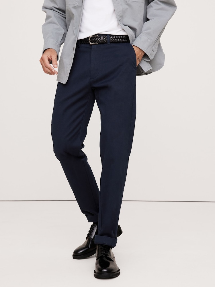 Banana Republic Blue Athletic Slim Stretch Chino - Image 1 of 1