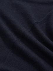 Reiss Navy Harper Wool Slouched Sleeveless Top - Image 5 of 5