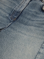 Mittelblau - Reiss Molly Barrel-Leg Seam Jeans - Bild 7 von 7