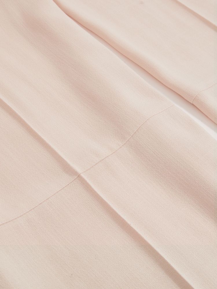 Reiss Pink Darcie Wide-Leg Suit Trousers - Image 7 of 7