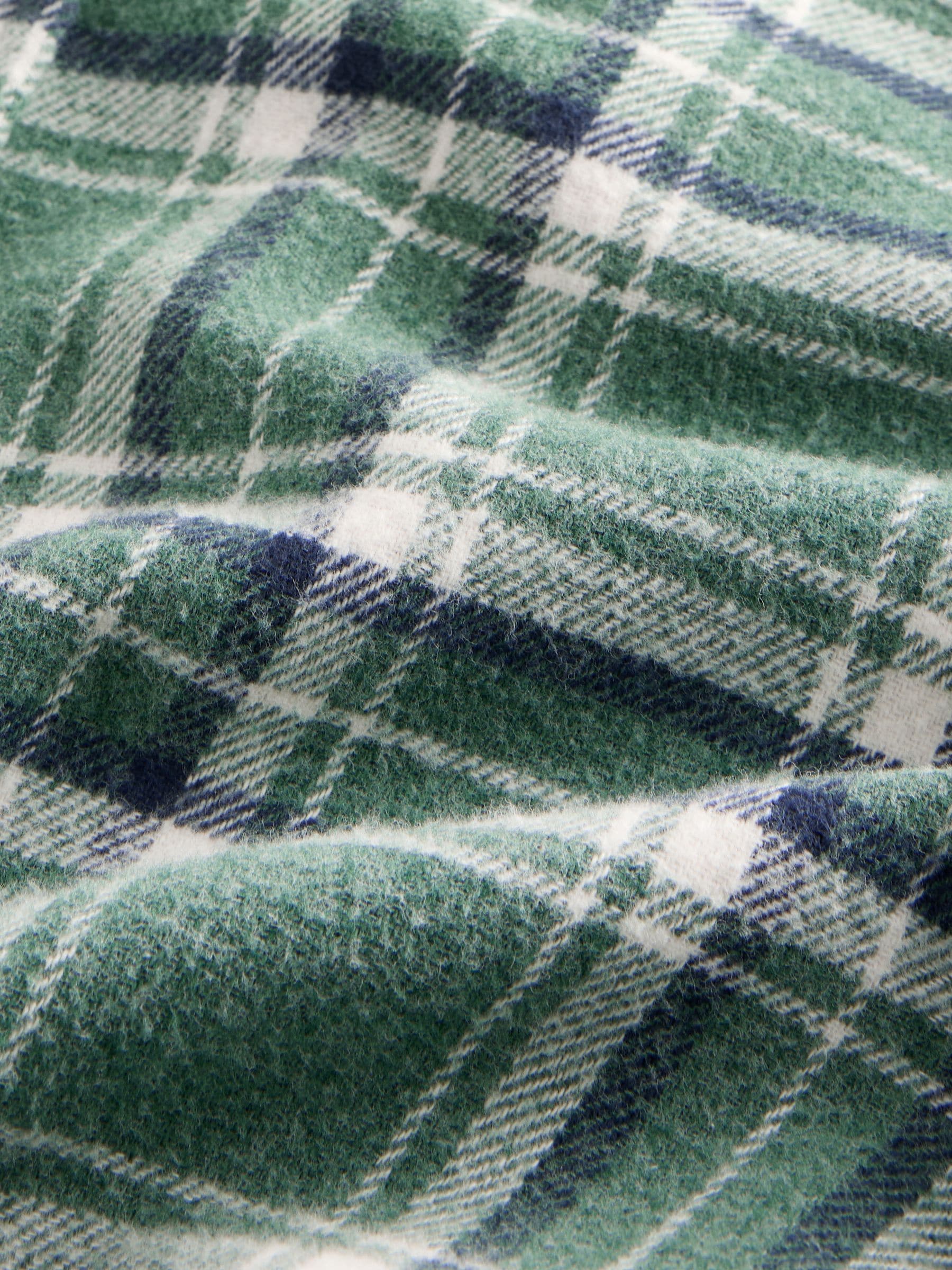 Buy Green/White Signature Long Sleeve Check Shirt from Next USA
