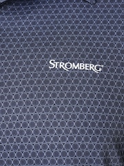 Stromberg Mens Darlington Golf Grey Polo Shirt - Image 3 of 4