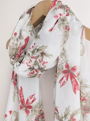 Ecru Mistletoe Berry - Fular ligero - Imagen 6 de 6