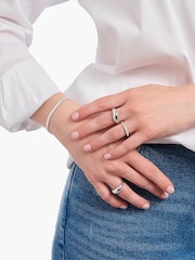 Thomas Sabo Silver Tone Recycled Elegant Snake Bracelet - Image 2 of 2