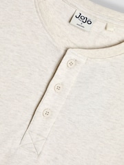 JoJo Maman Bébé Cream Men's Christmas Pyjama Set - Image 4 of 6