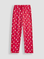 JoJo Maman Bébé Cream Men's Christmas Pyjama Set - Image 5 of 6