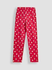 JoJo Maman Bébé Cream Men's Christmas Pyjama Set - Image 6 of 6