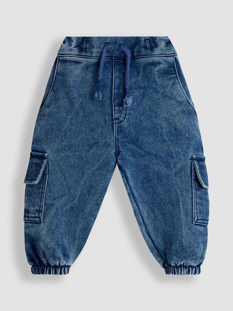 JoJo Maman Bébé Cargo Trousers - صورة 1 من 4