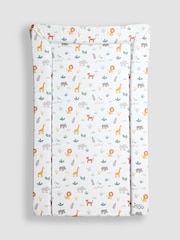 JoJo Maman Bébé White/Print Changing Mat - Image 1 of 2
