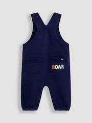 JoJo Maman Bébé Blue Dungarees Set - Image 3 of 8