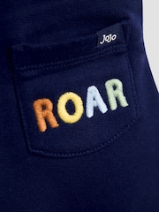 JoJo Maman Bébé Blue Dungarees Set - Image 8 of 8