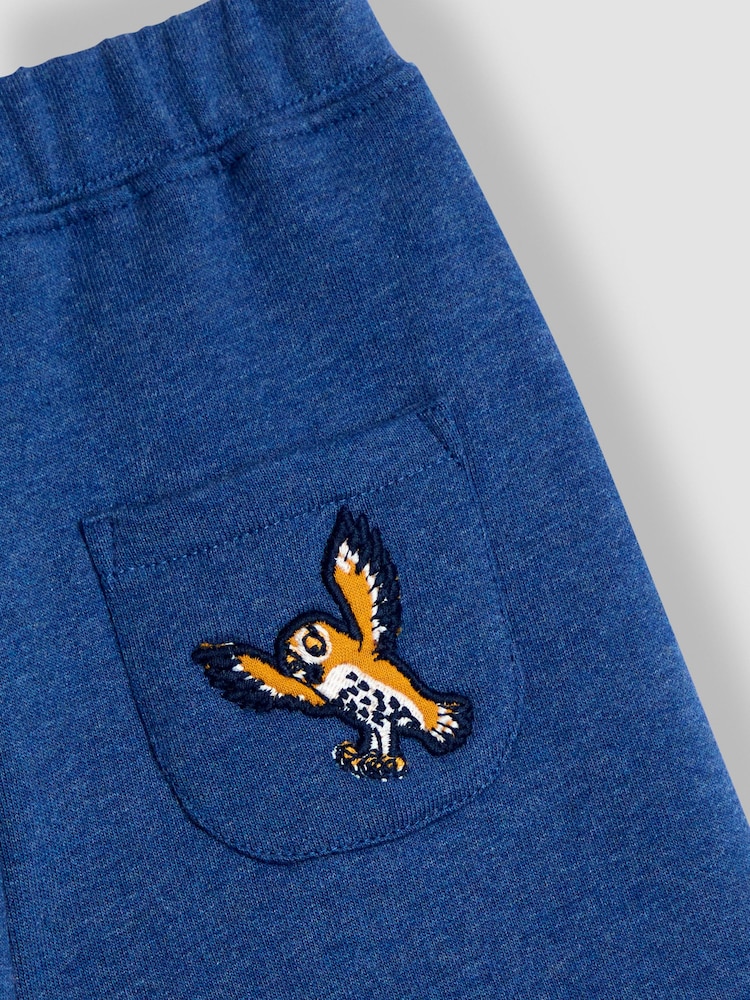 JoJo Maman Bébé The Gruffalo Blue Appliqué Joggers - Image 5 of 5 JoJo Maman Bébé The Gruffalo Blue Appliqué Joggers - Image 5 of 5