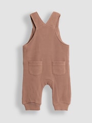 JoJo Maman Bébé Brown Dungarees Set - Image 3 of 5