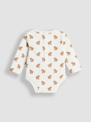 JoJo Maman Bébé Brown Dungarees Set - Image 5 of 5