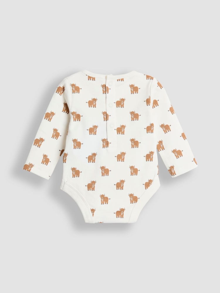 JoJo Maman Bébé Brown Dungarees Set - Image 5 of 5