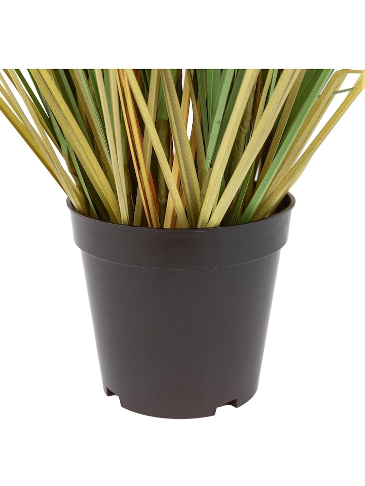 Gallery Home 5 Pack White Medium Faux Potted Grass with Cattail Seed Heads - Image 3 of 3 Gallery Home 5 Pack White Medium Faux Potted Grass with Cattail Seed Heads - Image 3 of 3
