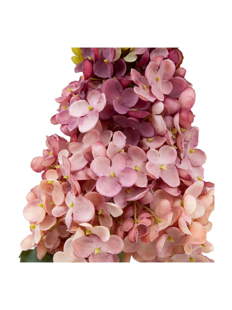 Gallery Home 12 Pack Pink Faux Vintage Cone Hydrandea Stems - Image 4 of 4