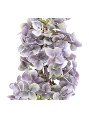 Gallery Home 12 Pack Purple Faux Vintage Cone Hydrangea Floral Stems - Image 4 of 5