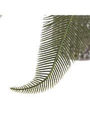 Gallery Home Grey Faux Wide Fern in Concrete Pot - Image 6 of 6