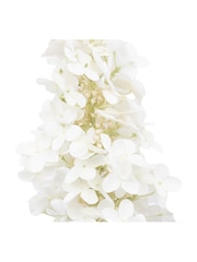 Gallery Home 12 Pack White Faux Vintage Cone Hydrangea Floral Stems - Image 4 of 5