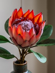 Gallery Home 12 Pack Apricot Faux Stem Statement Tropical Artificial Flowers - Image 2 of 5