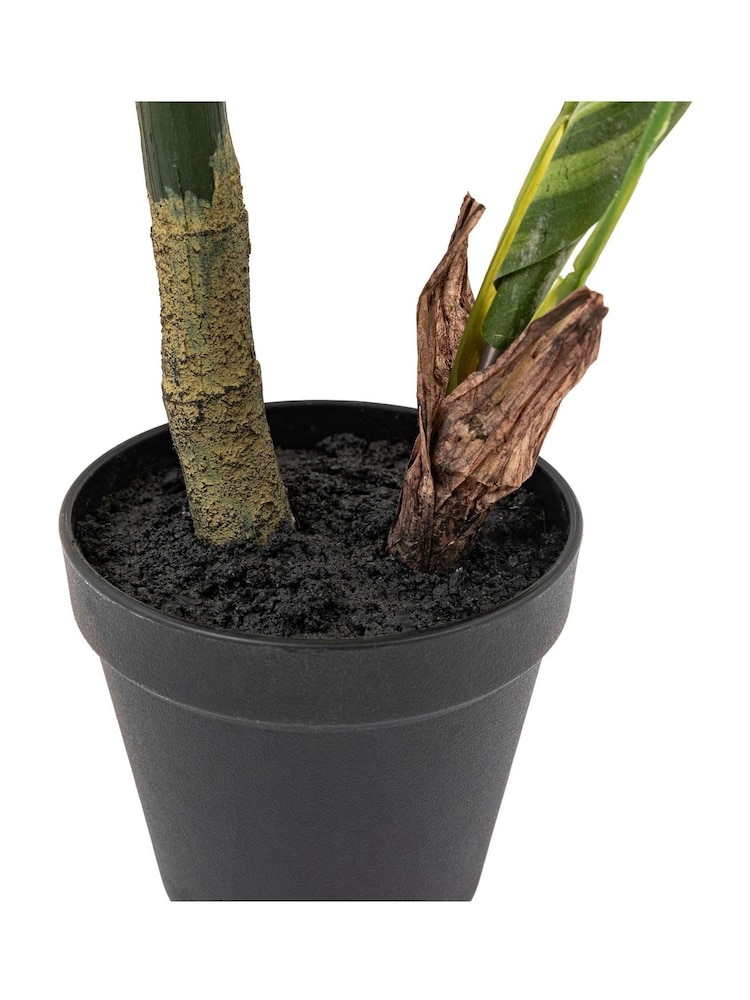 Gallery Home Green Small Faux Potted Calathea Leaf Tree - Image 6 of 6