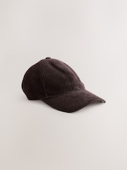 Chocolate/ Tapestry Floral Cord Cap - Image 5 of 8