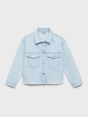 Mango Blue Denim Jacket - Image 1 of 3