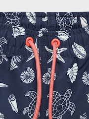 Mango Blue Turtle Swimming Shorts - Image 3 of 3