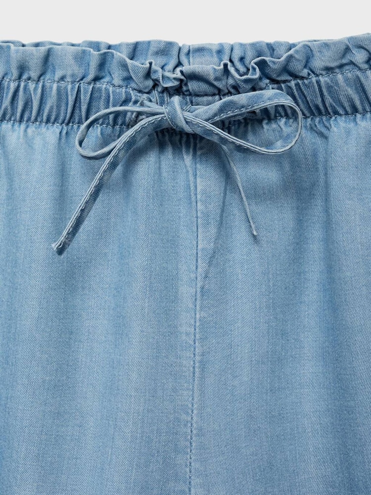 Mango Blue Elsa Trousers - Image 6 of 6