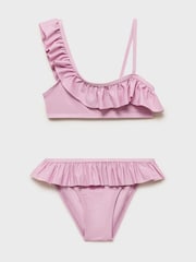 Mango Pink Ruffled Bikini - Image 1 of 4