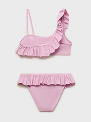 Mango Pink Ruffled Bikini - Image 4 of 4