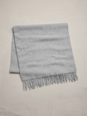 Grey Premium Made in Italy Midweight Scarf - Image 1 of 4
