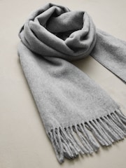 Grey Premium Made in Italy Midweight Scarf - Image 2 of 4