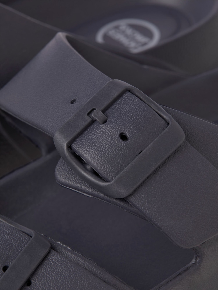 Gris - JACK & JONES Buckle Sliders Sandals - Imagen 5 de 5