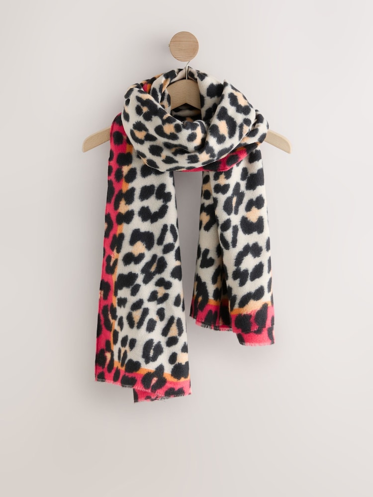 Animal Border Midweight Scarf - Image 1 of 3