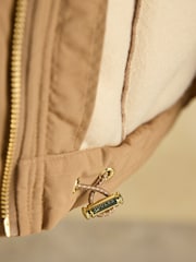 Joules Cream 2 in 1 Borg Full Zip Fleece Jacket - Image 14 of 15