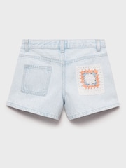 Mango Blue Dhalia Shorts - Image 2 of 3