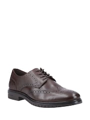 Rjavi čevlji z vezalkami Hush Puppies Santiago - Slika 1 iz 4