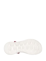 Skechers Pink Go Walk Flex Illuminate Sandals - Image 3 of 3